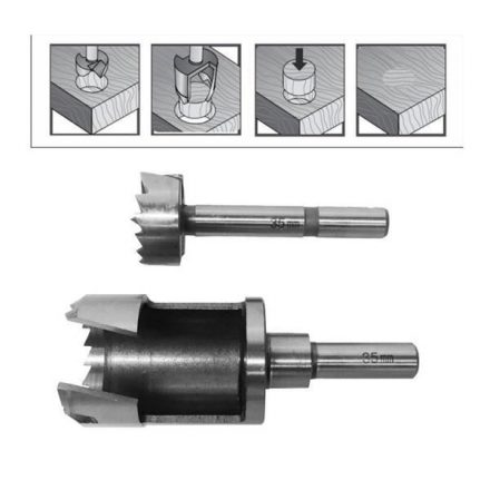 AWTOOLS hengeres körkivágó, Forstner fúró 30 mm